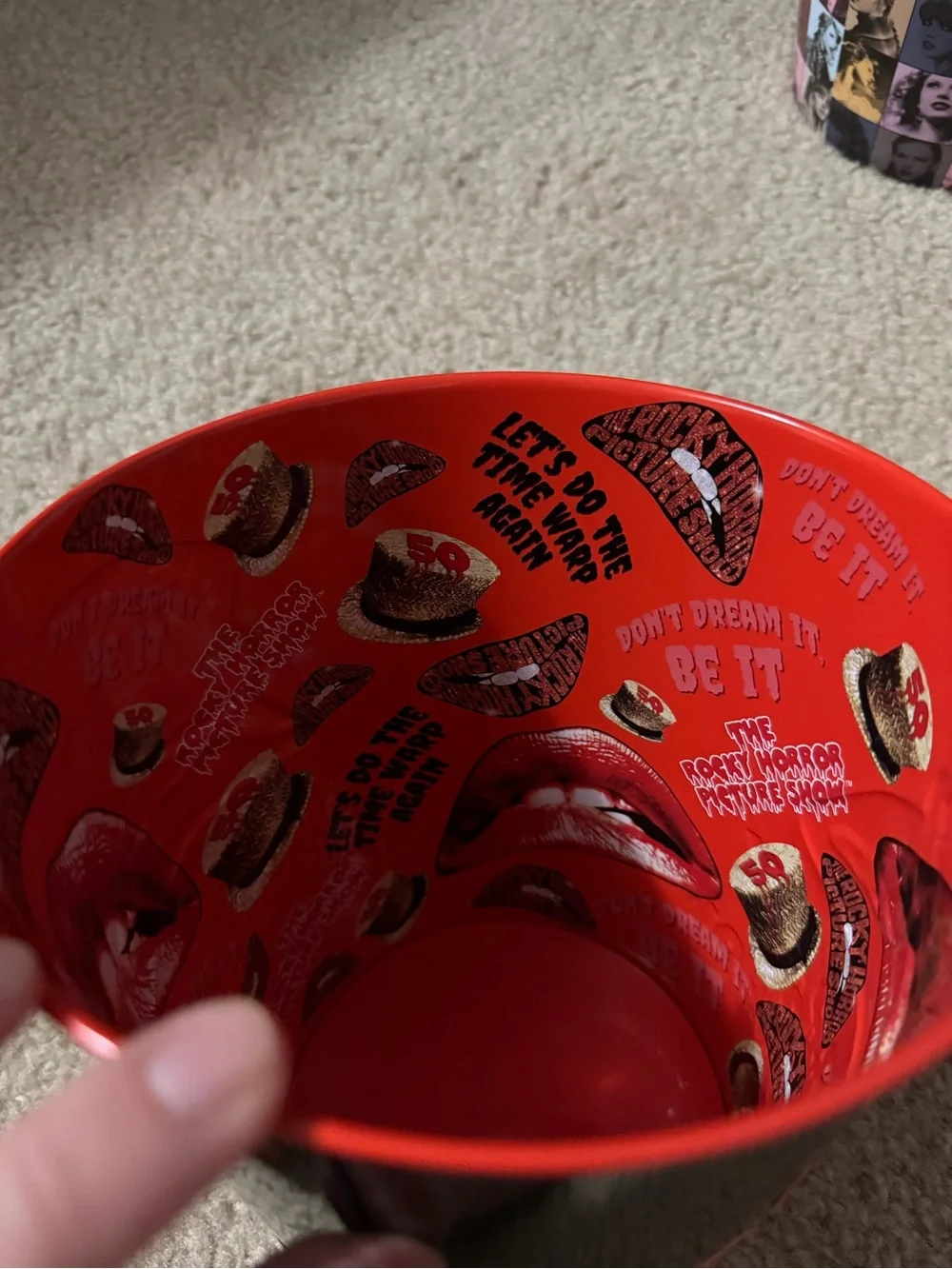 Rocky Horror Picture Show Popcorn Tin 50th Anniversary